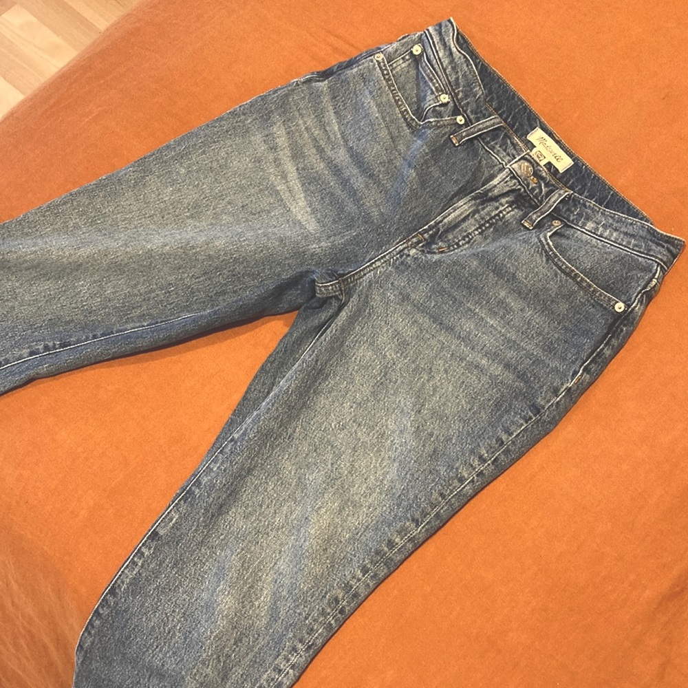 Madewell perfect vintage jean, haight wash, size 28P